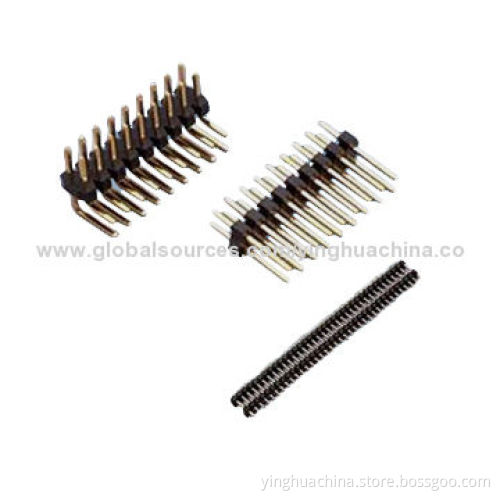 Pin Headers, 2.0mm, Straight/Right Angle/SMT/Dual-row/Dual-insulator, 1.5mm SMTH, Connector 6215